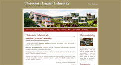 Desktop Screenshot of dovolena-luhacovice.cz