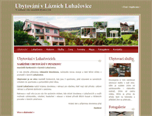 Tablet Screenshot of dovolena-luhacovice.cz